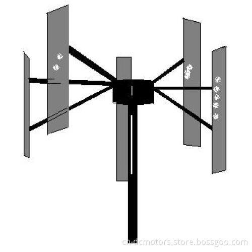200w windmill generator